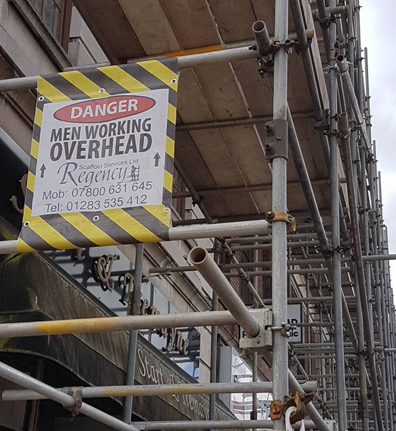 Scaffolding services in Branston