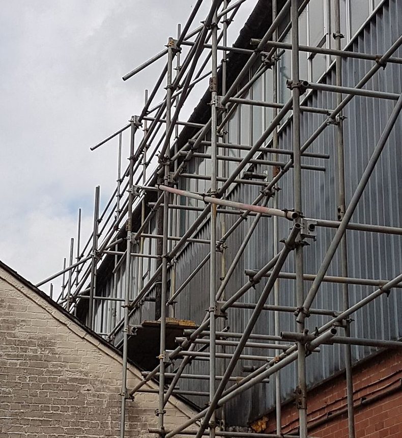 Scaffolding services in Branston